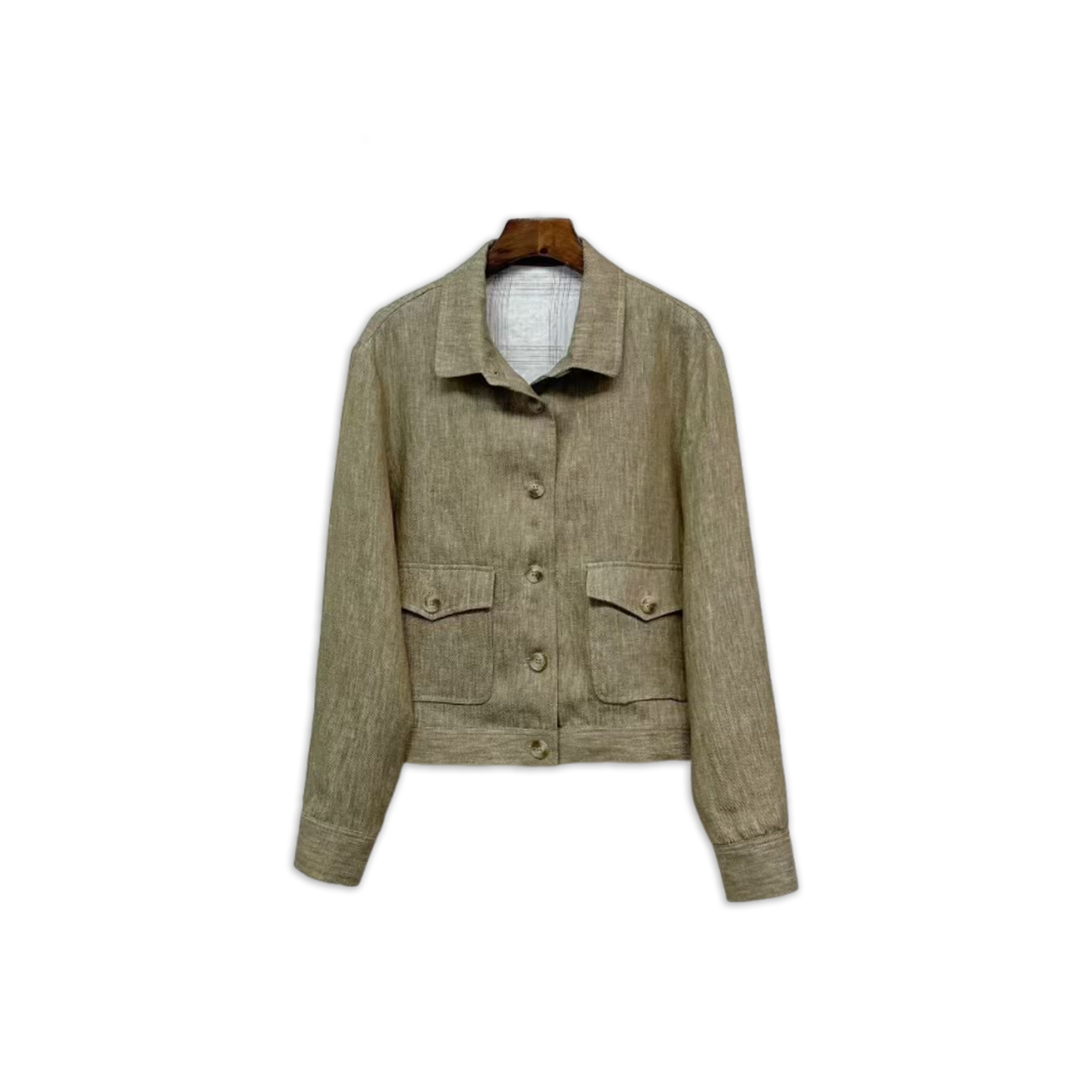 L0ew* casual collared jacket